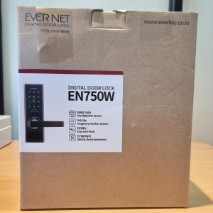 에버넷 나무문용 디지털 도어록 EN750W(리퍼제품)